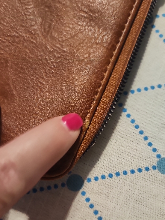 Black Floral Leaf Crossbody Sling Bag - Picture 6 of 9